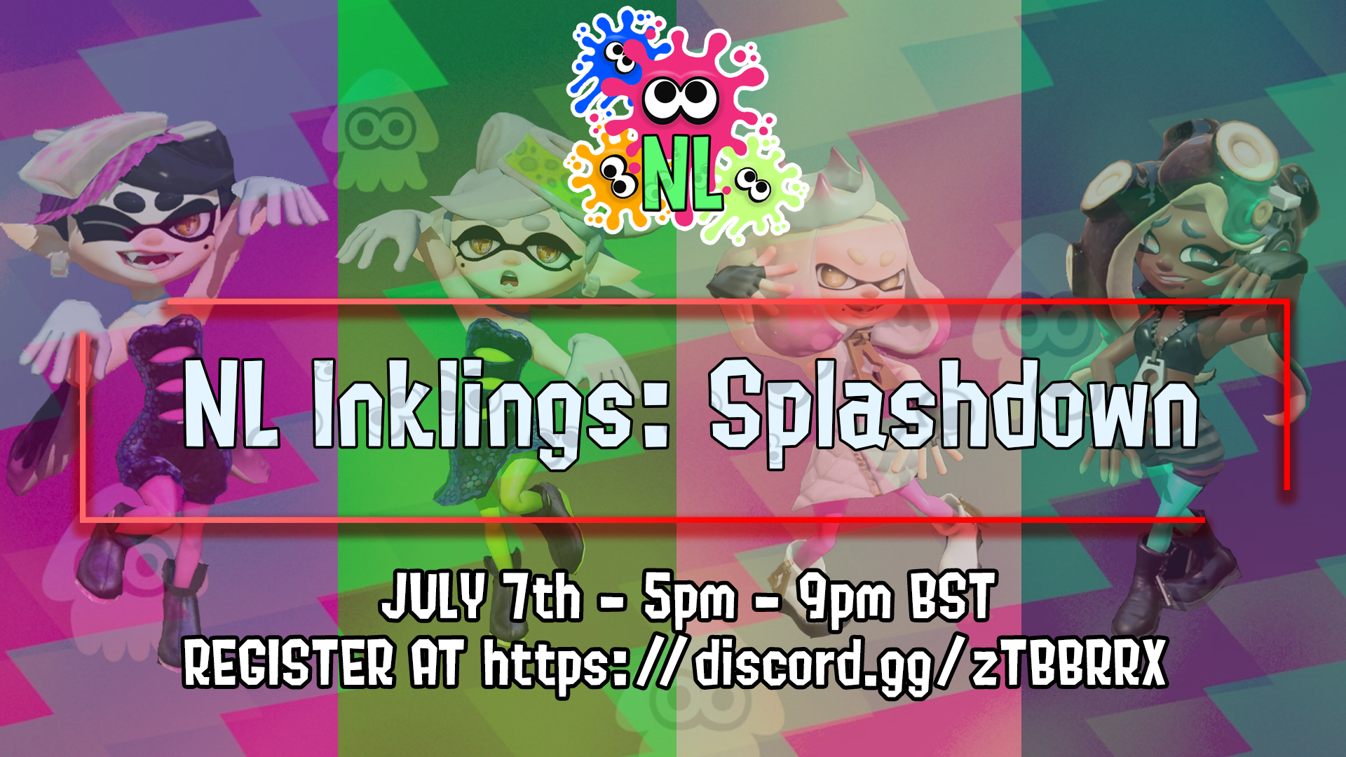This is a standard NL Inklings Tournament for Splatoon 2!
