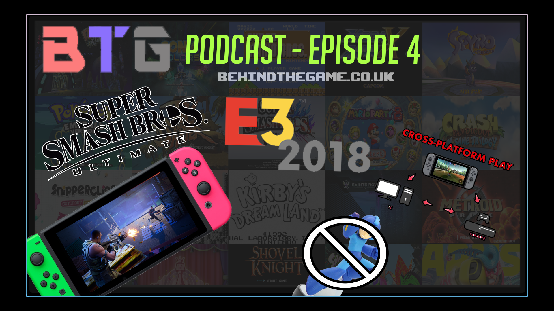E3 2018 is a wrap and of course in our podcast we get to talk about it all, including Smash!