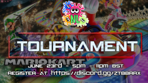 The Mario Kart 8 Deluxe Tournament takes place on June 23rd!