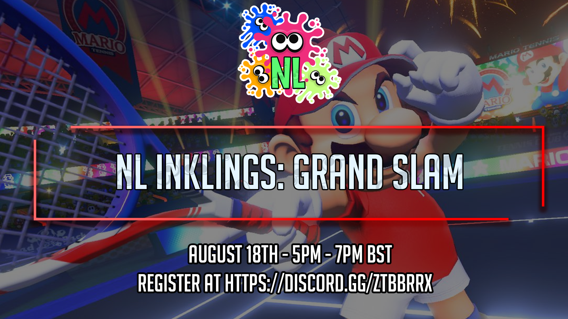 The NLI Tournament for the end of August is Mario Tennis!